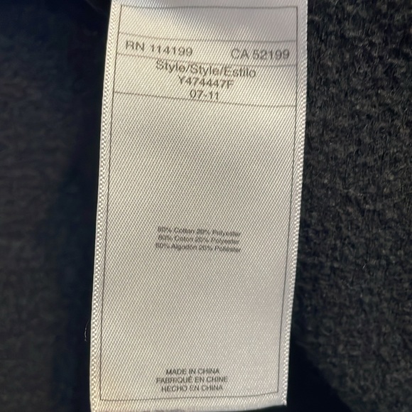 CLOSET CLOSING Roxy distressed asymmetrical moto jacket, black, size M - Picture 10 of 11